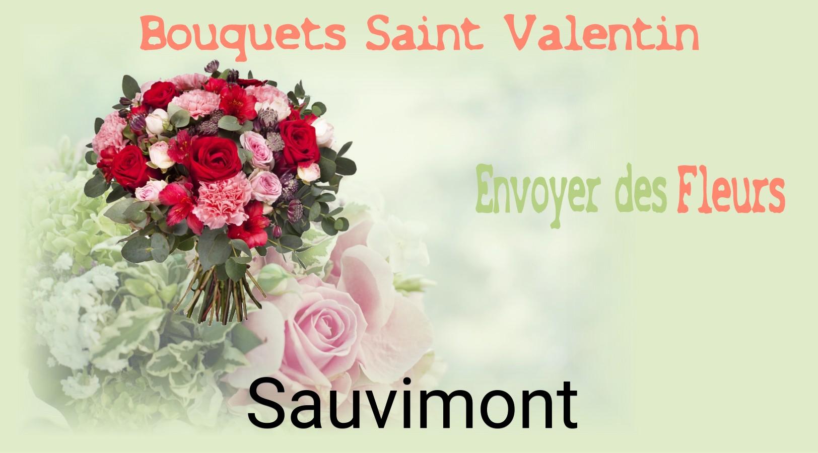 Roses de Saint-Valentin livrées à Sauvimont